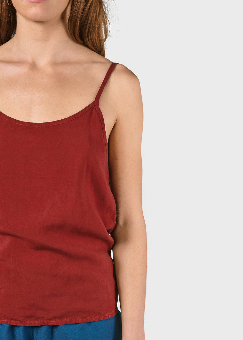 Klitmøller Collective ApS  Lili tank top T-Shirts Clay red