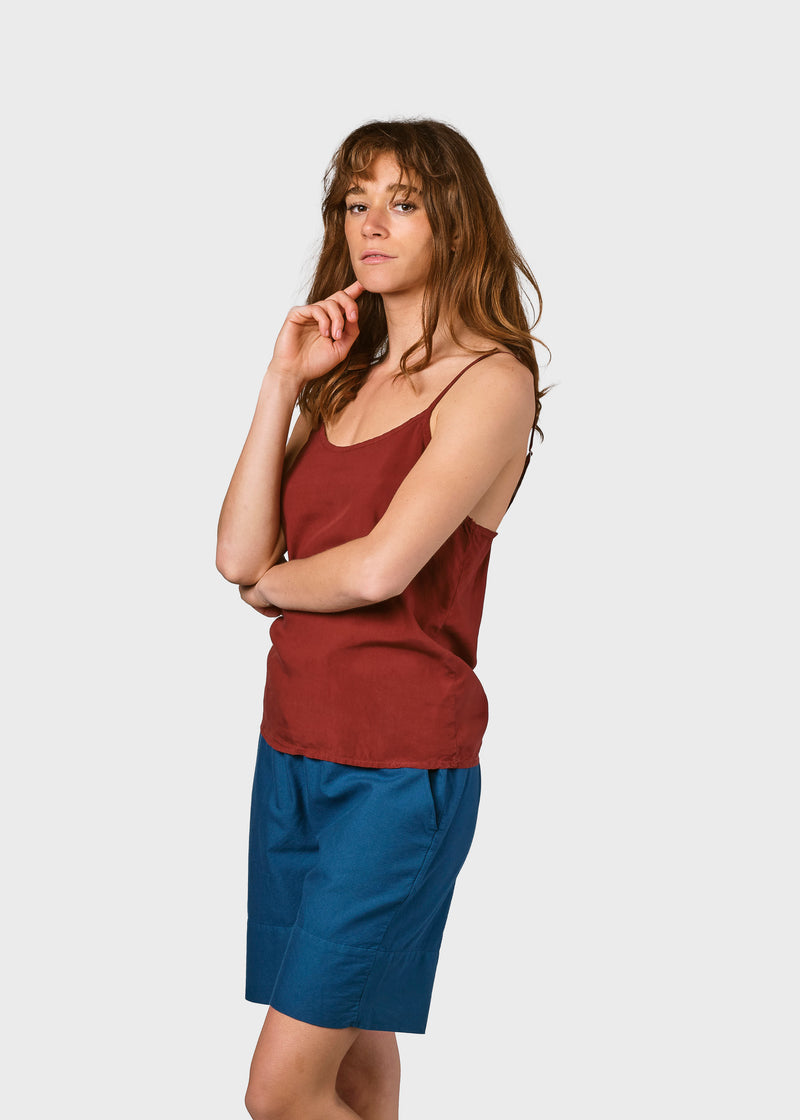 Klitmøller Collective ApS  Lili tank top T-Shirts Clay red