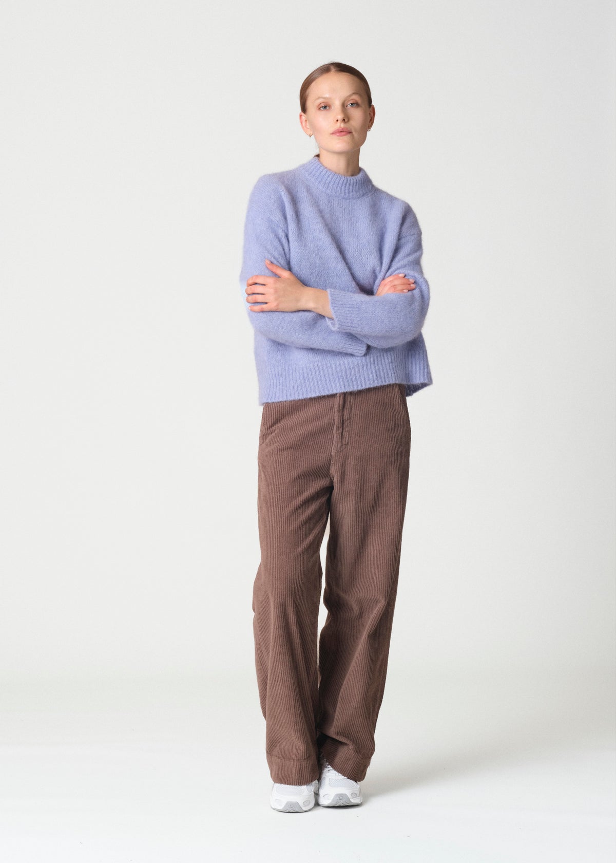 Klitmøller Collective ApS Linden knit Knitted sweaters Light blue