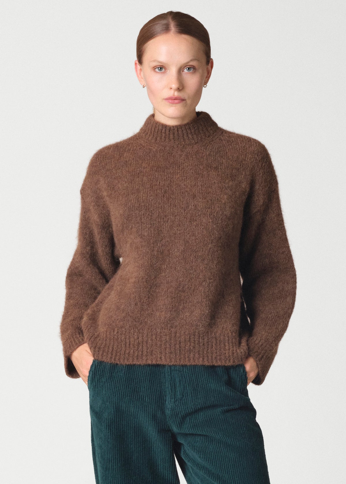 Klitmøller Collective ApS Linden knit Knitted sweaters Taupe
