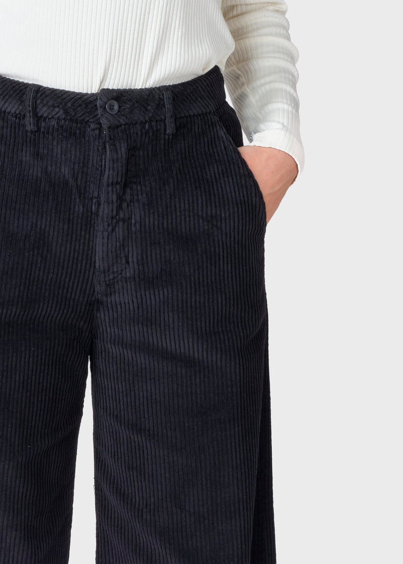 Klitmøller Collective ApS Lois cord pants Pants Black
