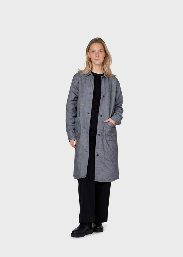 Klitmøller Collective ApS Lolly lumber overshirt  Jackets Light grey