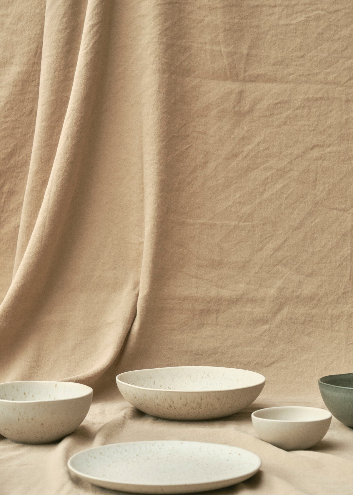 Klitmøller Collective Home Lunch plate - 22 cm Ceramics Light blue
