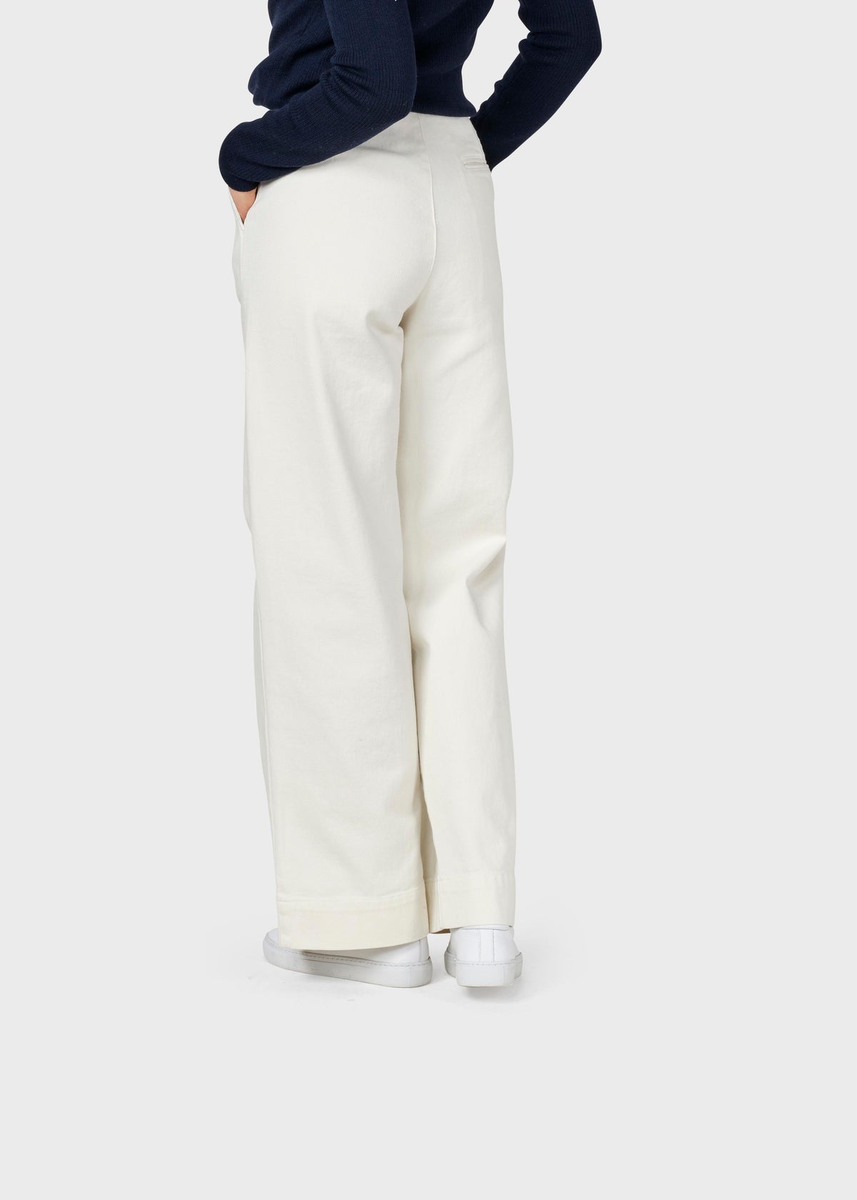 Klitmøller Collective ApS Lydia denim pants Pants Cream