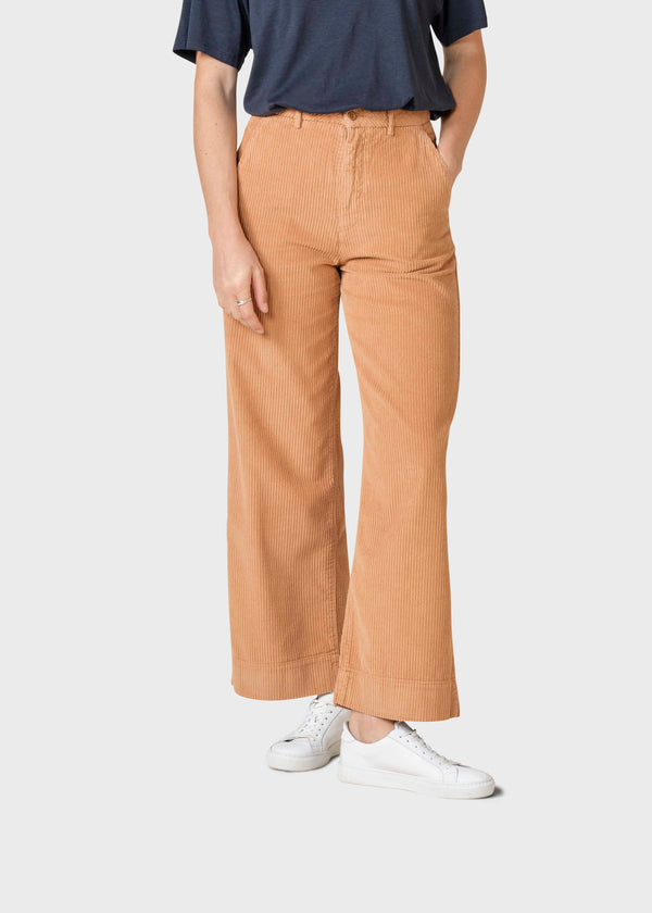 Klitmøller Collective ApS Lydia jumbo corduroy pants Pants Camel