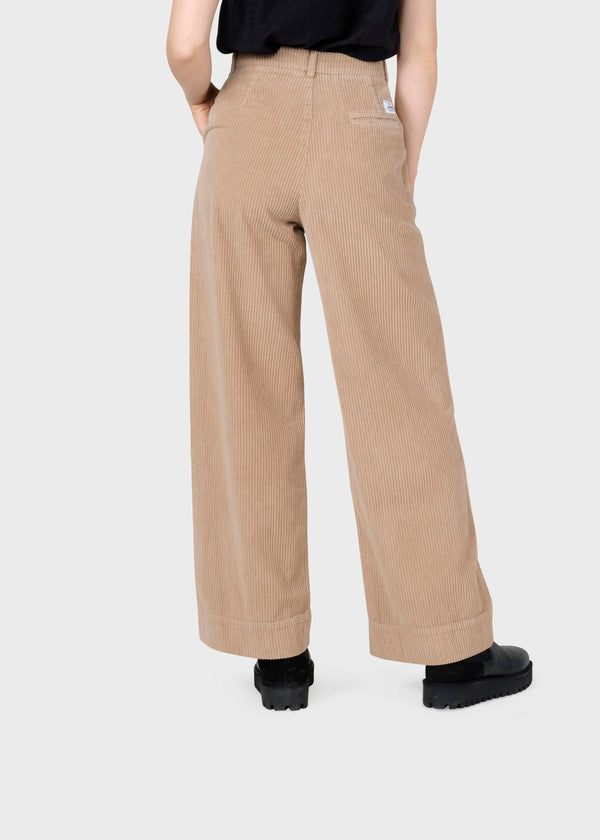 Klitmøller Collective ApS Lydia jumbo corduroy pants Pants Sand