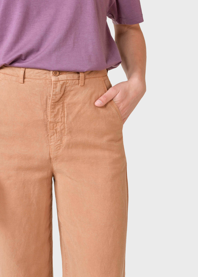 Klitmøller Collective ApS Lydia lyocell pants Pants Camel