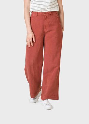 Klitmøller Collective ApS Lydia lyocell pants Pants Terracotta