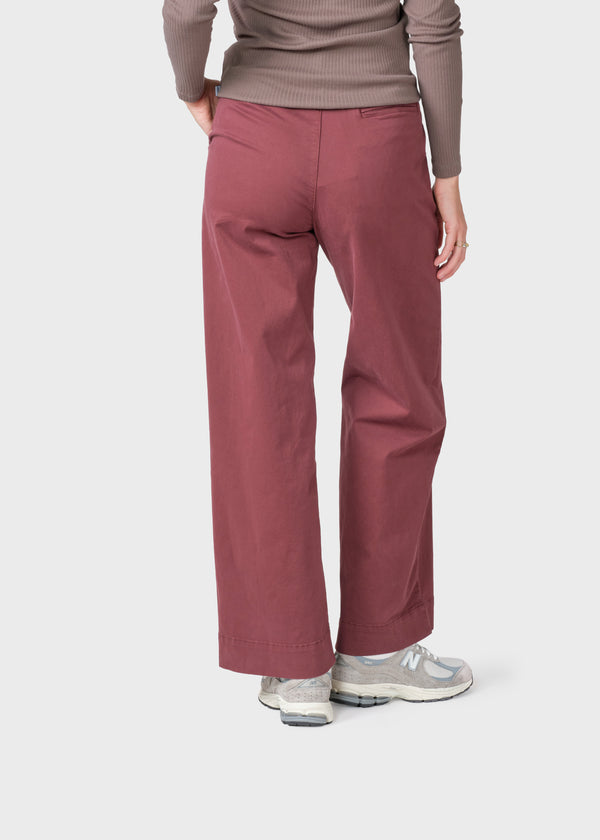 Klitmøller Collective ApS Lydia pants Pants Burgundy