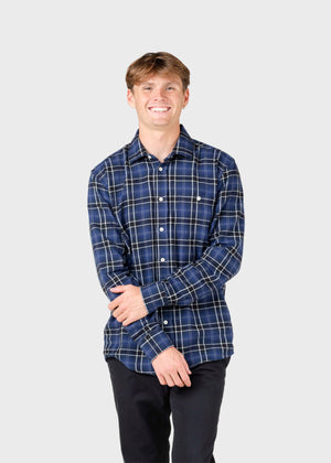 Klitmøller Collective ApS Manny shirt Shirts Blue tones