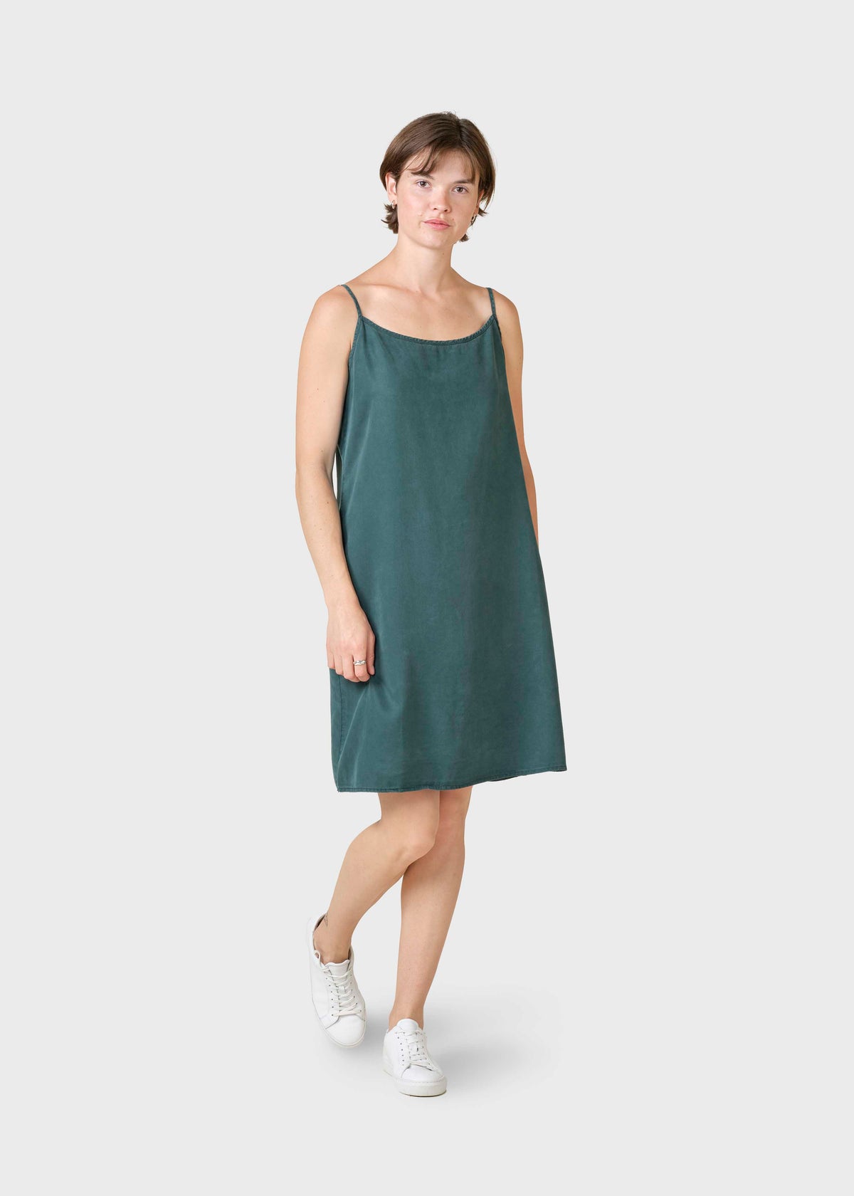 Klitmøller Collective ApS Manuella short dress Dress Moss Green