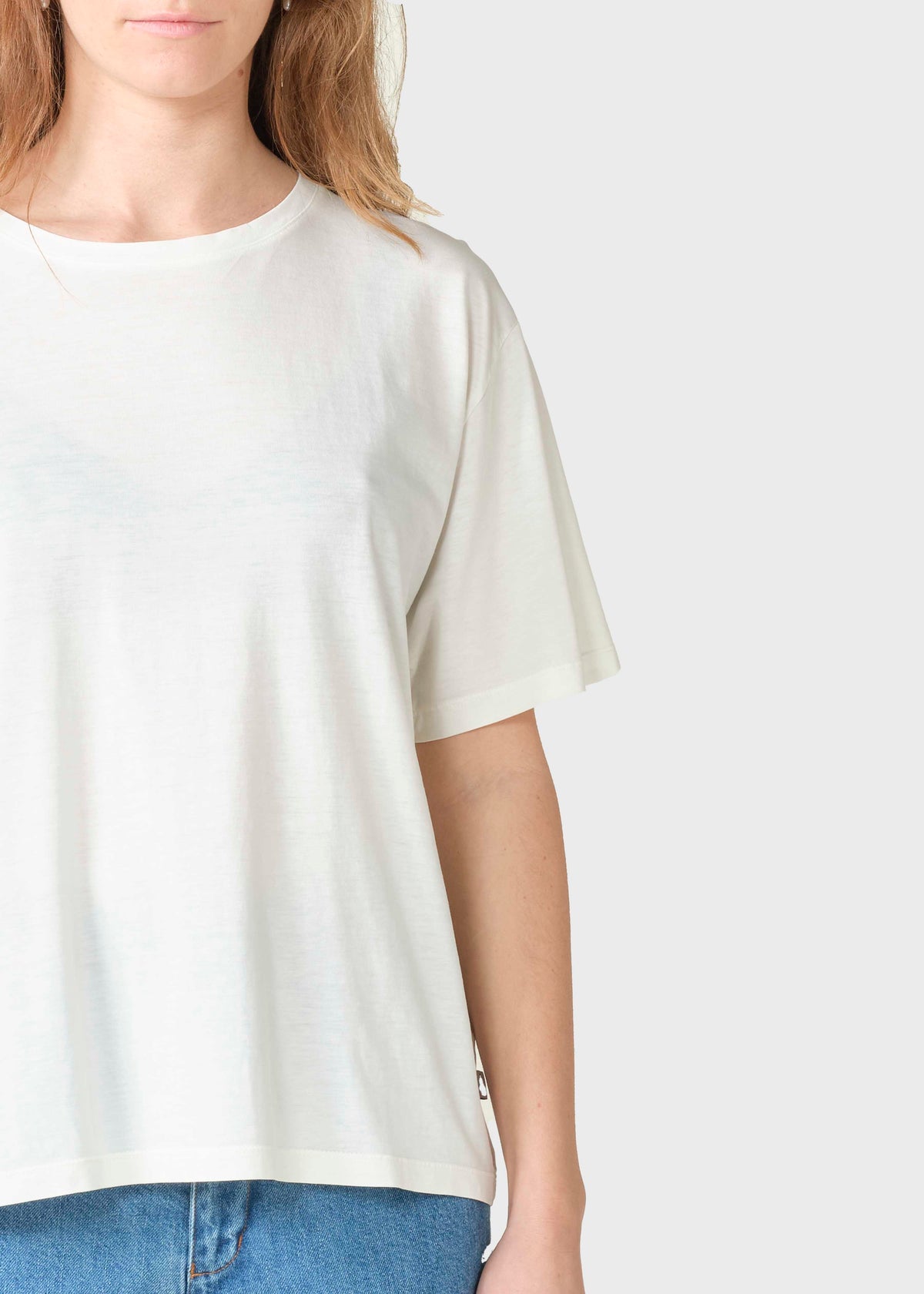 Klitmøller Collective ApS Maren tee OCS T-Shirts Cream