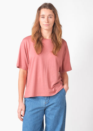Klitmøller Collective ApS Maren tee OCS T-Shirts Faded rose