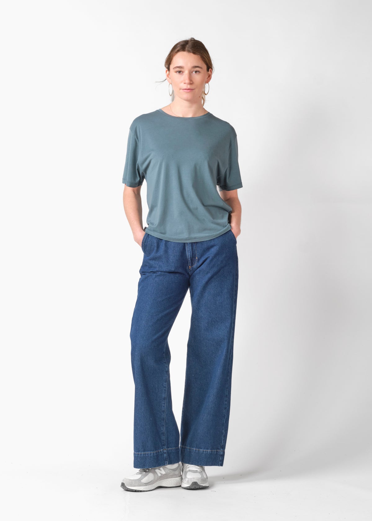 Klitmøller Collective ApS Maren tee OCS T-Shirts Moss Green