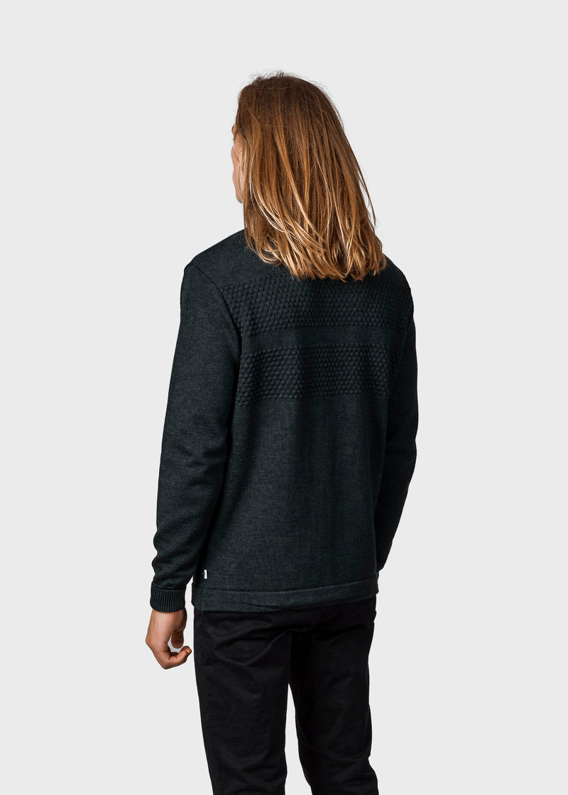 Klitmøller Collective ApS Marinus knit cardigan Knitted sweaters Olive