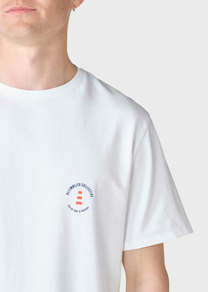 Klitmøller Collective ApS Marlon tee  T-Shirts White