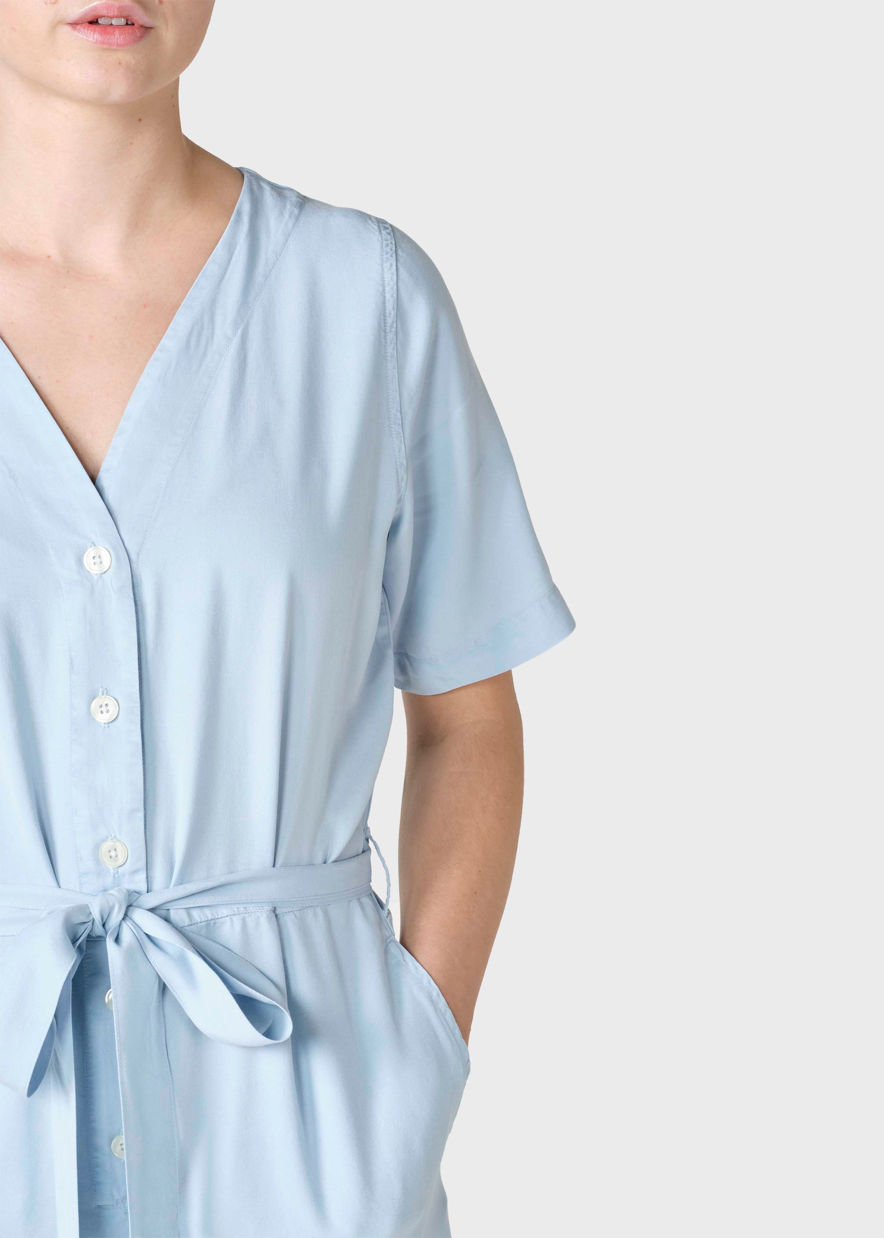 Marna jumpsuit - Light blue – klitmollercollective.dk