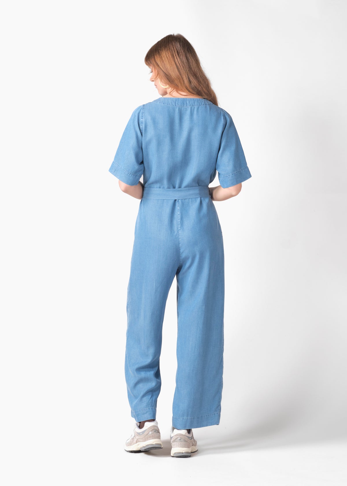 Klitmøller Collective ApS Marna jumpsuit Jumpsuits Light blue chambrey
