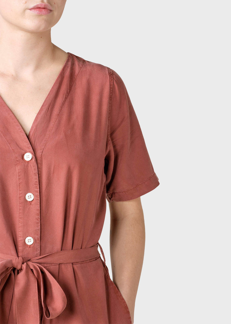 Klitmøller Collective ApS Marna jumpsuit Jumpsuits Terracotta