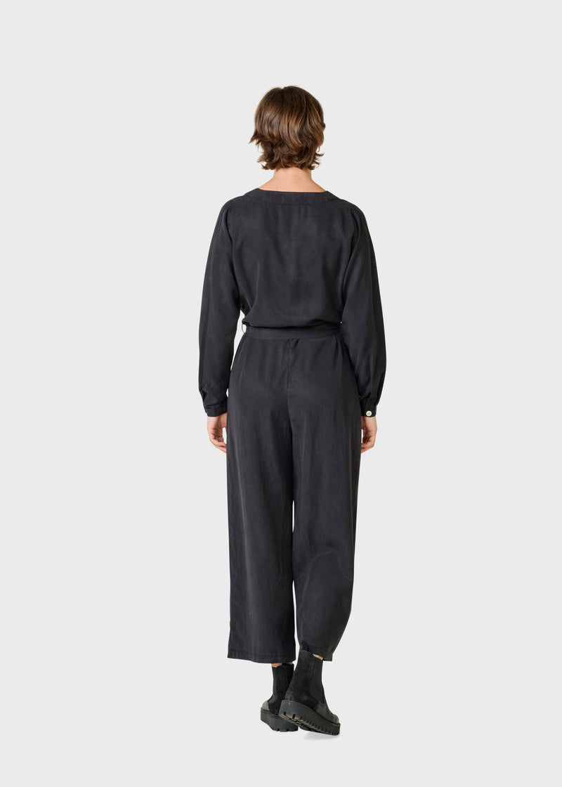 Klitmøller Collective ApS Marna longsleeve jumpsuit  Jumpsuits Black