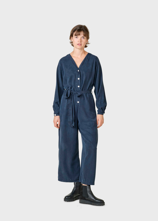 Klitmøller Collective ApS Marna longsleeve jumpsuit  Jumpsuits Navy