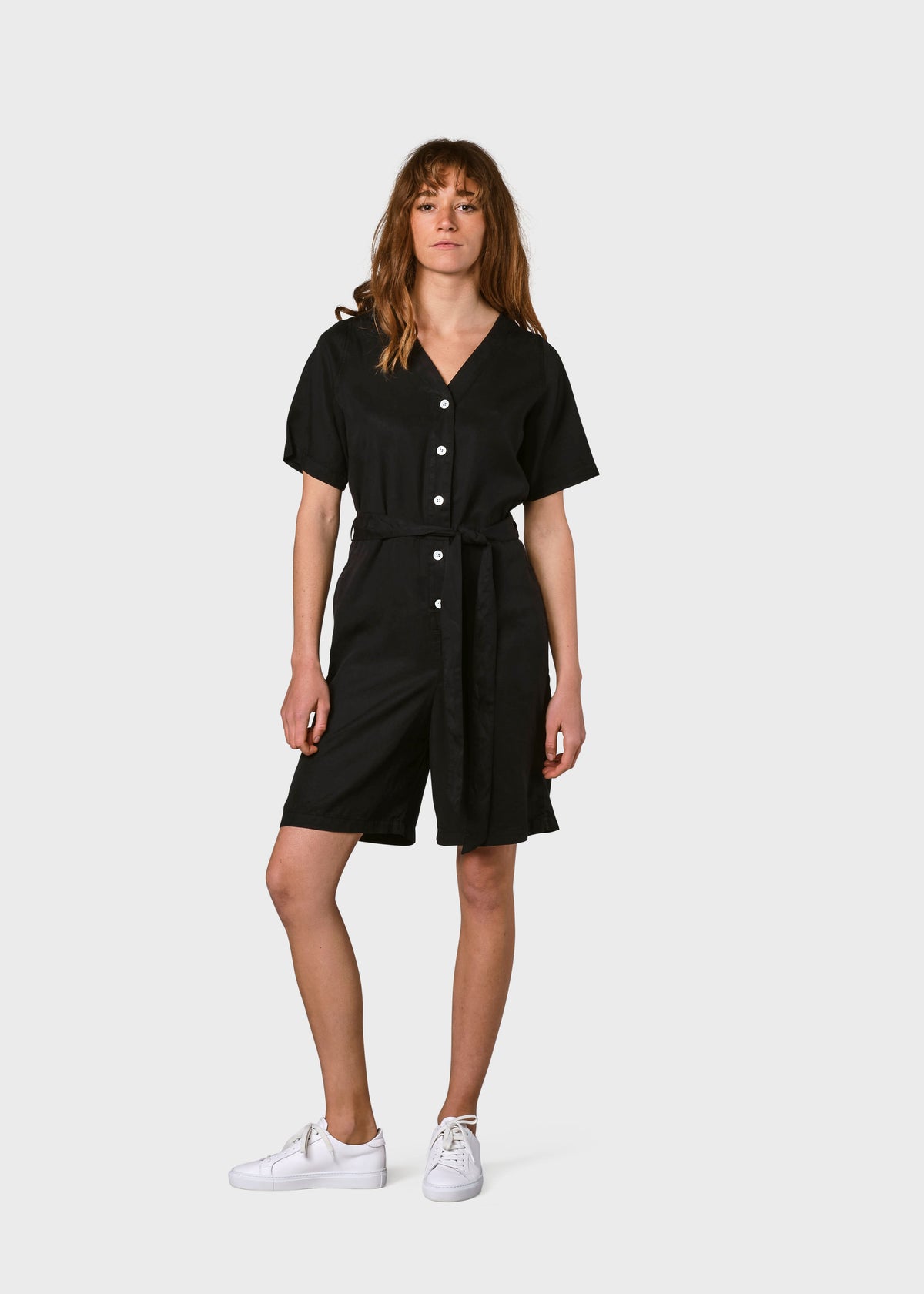 Klitmøller Collective ApS Marna short jumpsuit Jumpsuits Black