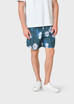 Klitmøller Collective ApS Mason shorts Walkshorts Navy/light blue flowers