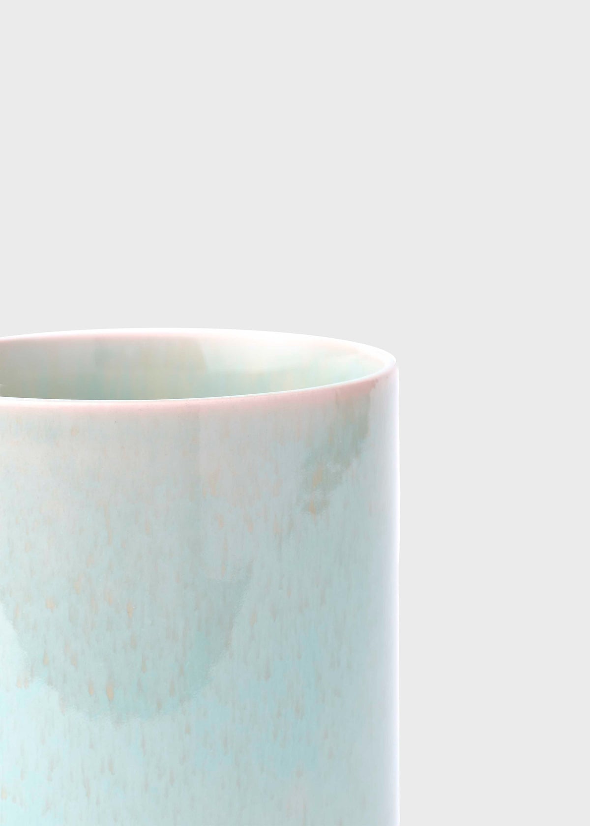 Klitmøller Collective Home Medium flower vase Ceramics Turqouise