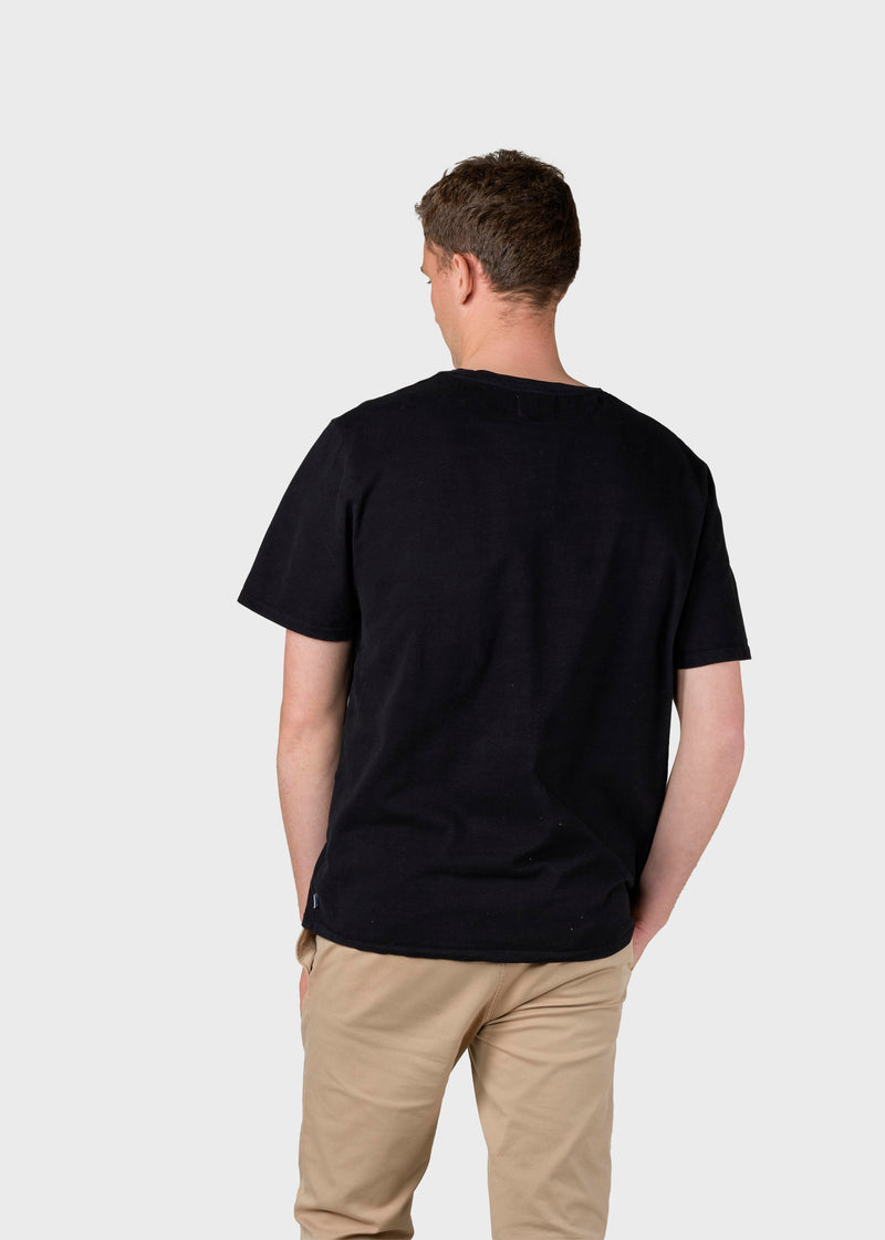 Klitmøller Collective ApS Mens boxy tee T-Shirts Black