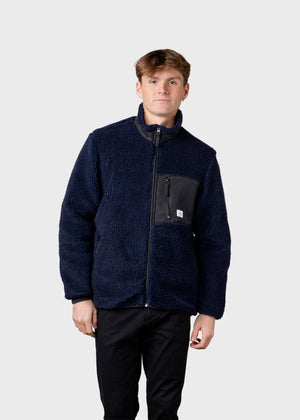 Klitmøller Collective ApS Mens fleece jacket Jackets Navy