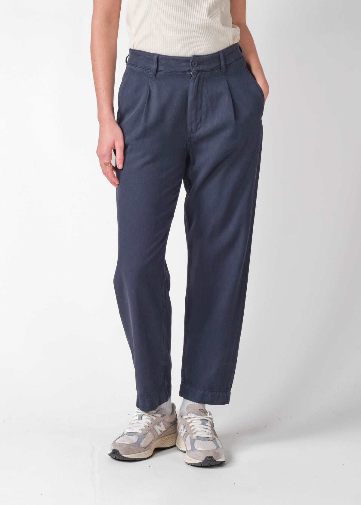Klitmøller Collective ApS Mette lyocell pants OCS Pants Navy