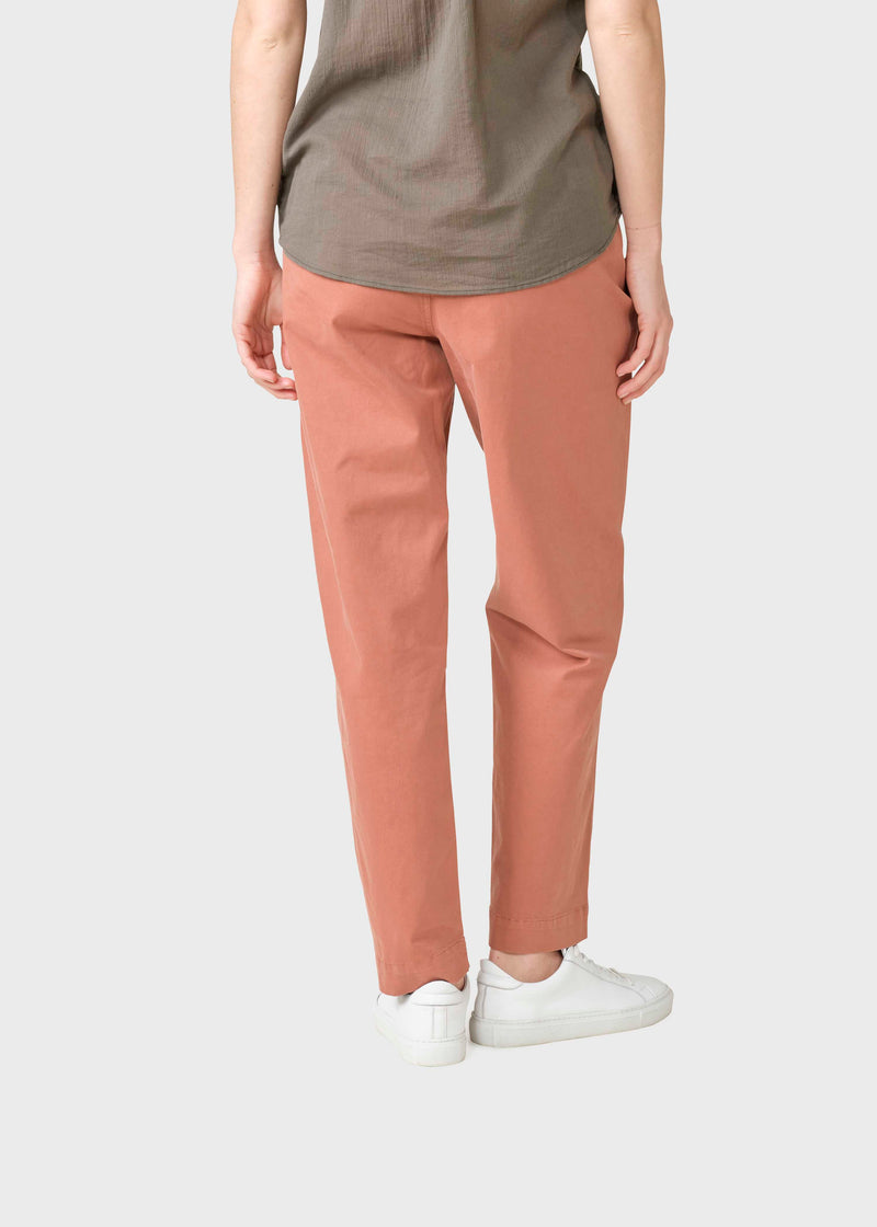 Klitmøller Collective ApS Mette pants Pants Burnt Sienna