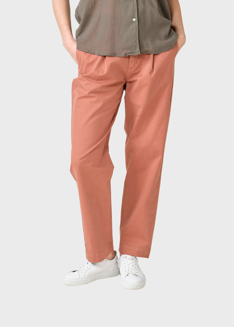 Klitmøller Collective ApS Mette pants Pants Burnt Sienna