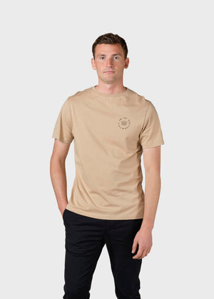 Klitmøller Collective ApS Mico tee T-Shirts Sand