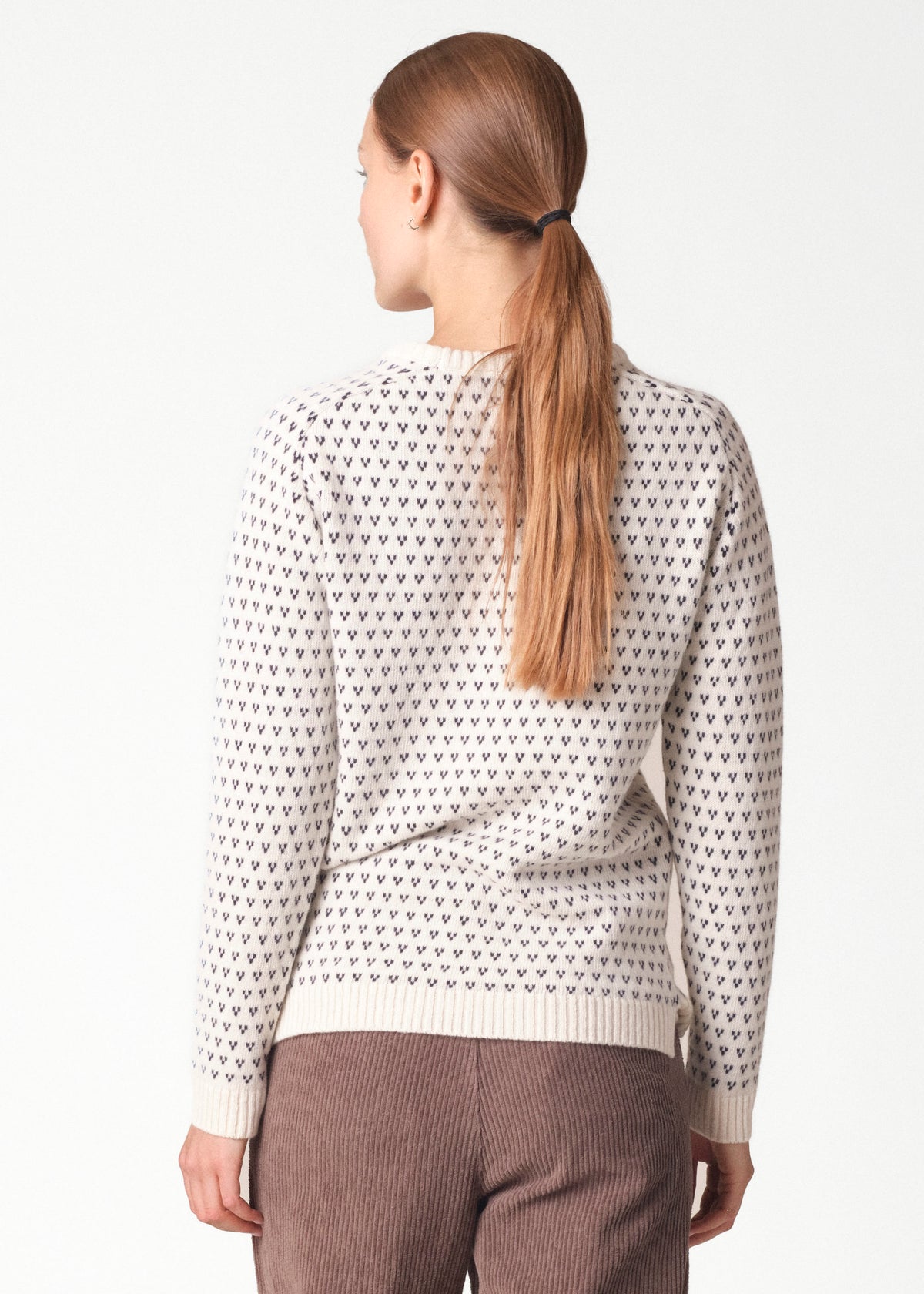 Klitmøller Collective ApS Mika knit Knitted sweaters Cream/navy