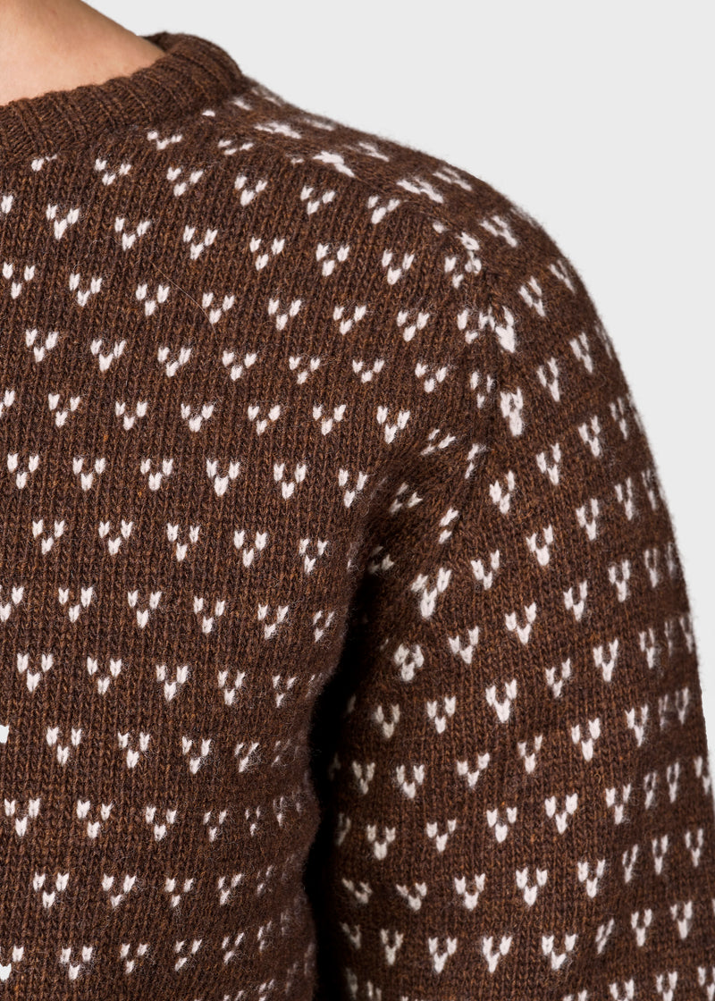Klitmøller Collective ApS Mika knit Knitted sweaters Earth/cream