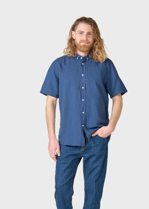 Klitmøller Collective ApS Mikkel linen shirt Shirts Ocean