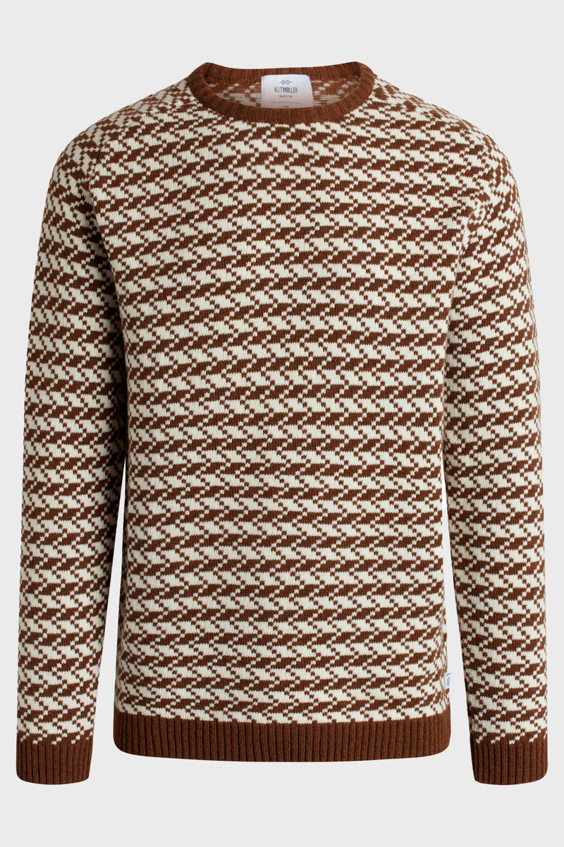 Klitmøller Collective ApS Milas knit Knitted sweaters Coffee/cream