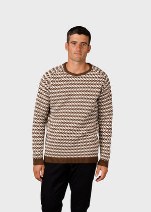 Klitmøller Collective ApS Milas knit Knitted sweaters Coffee/cream