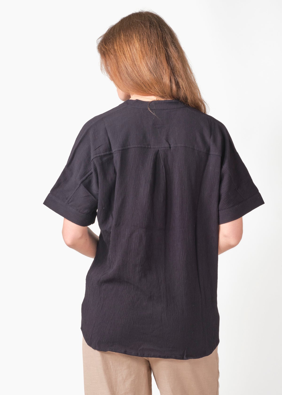 Klitmøller Collective ApS Mille S/S shirt Shirts Black