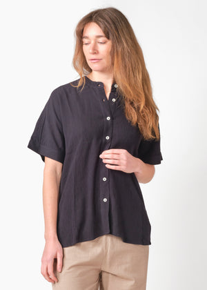 Klitmøller Collective ApS Mille S/S shirt Shirts Black