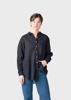 Klitmøller Collective ApS Mille shirt  Shirts Black