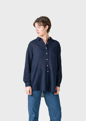 Klitmøller Collective ApS Mille shirt  Shirts Navy