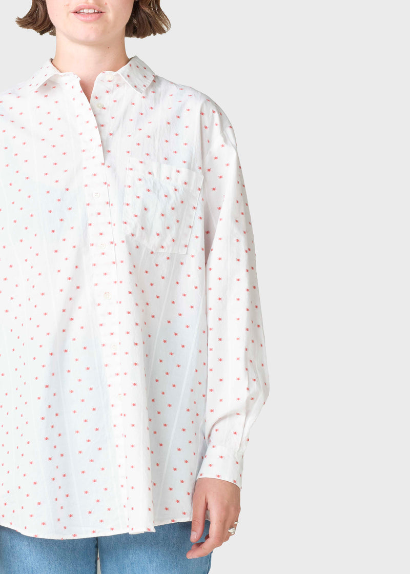 Klitmøller Collective ApS Nancy shirt Shirts White/red