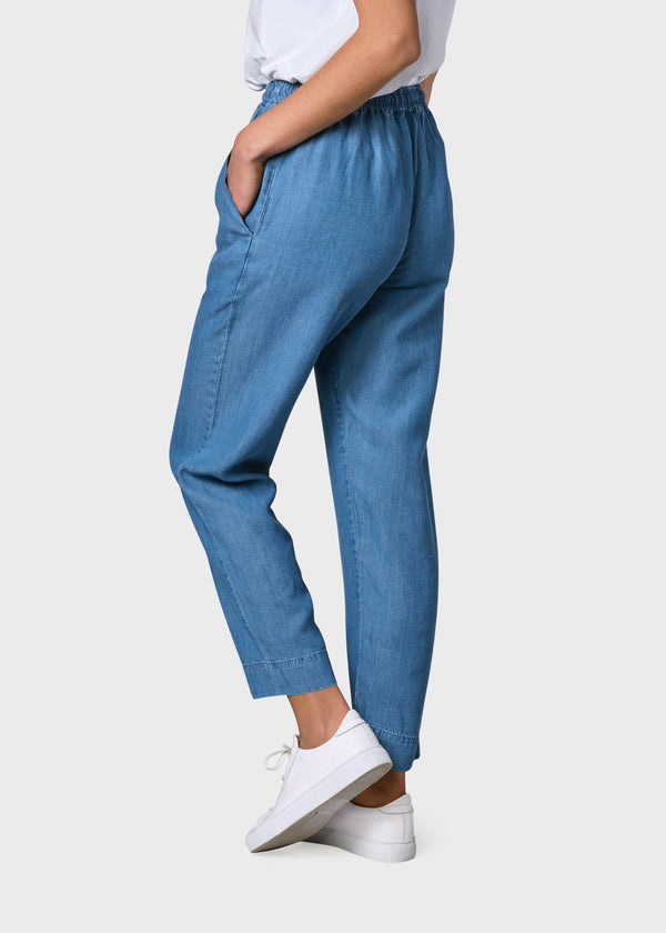 Klitmøller Collective ApS Nicoline chambrey pants Pants Light blue