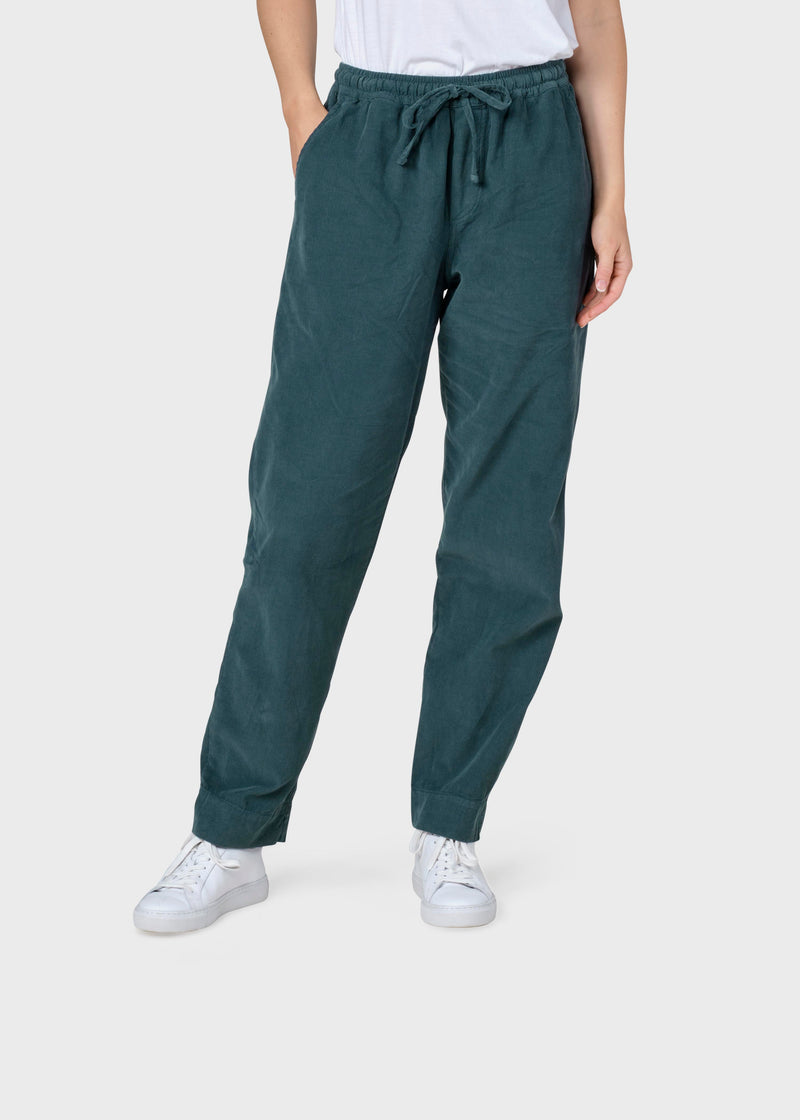 Klitmøller Collective ApS Nicoline corduroy pants Pants Moss Green