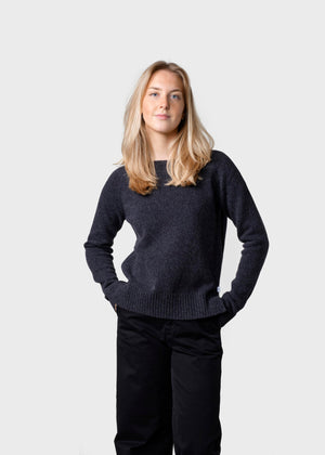 Klitmøller Collective ApS Nina knit Knitted sweaters Anthracite