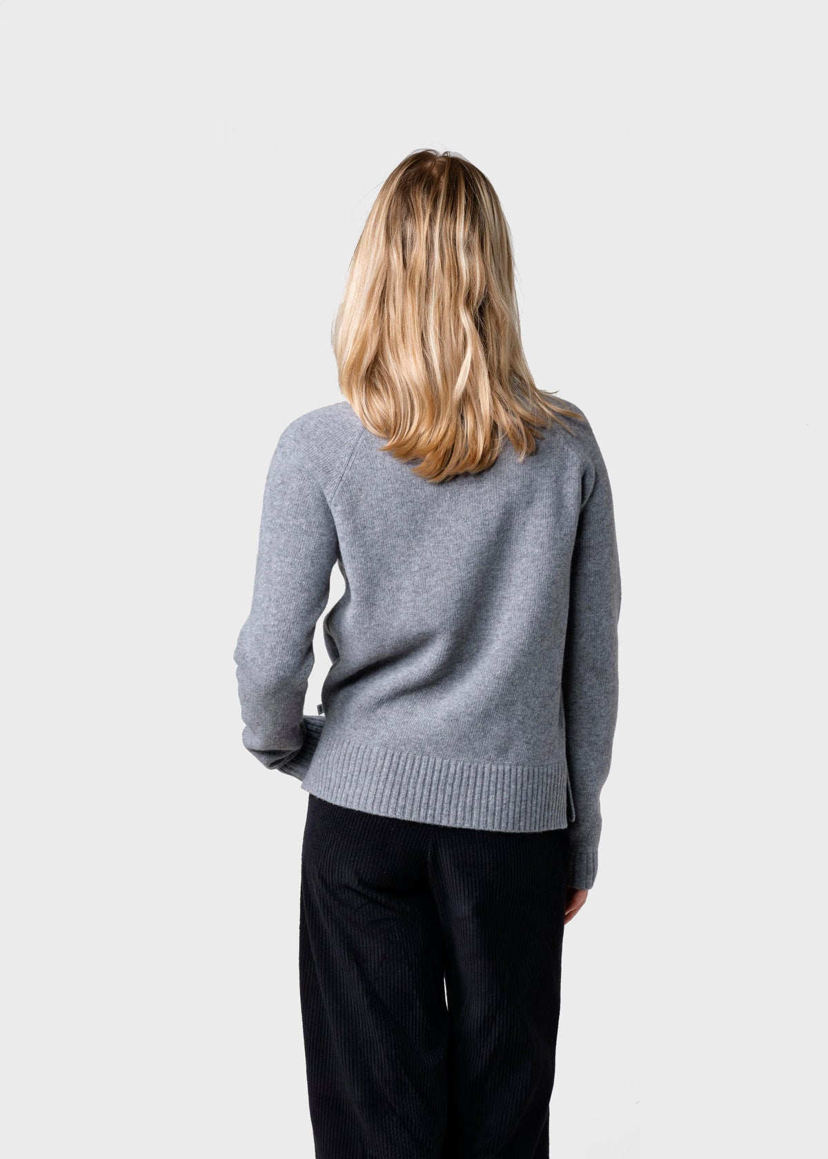 Klitmøller Collective ApS Nina knit Knitted sweaters Light grey