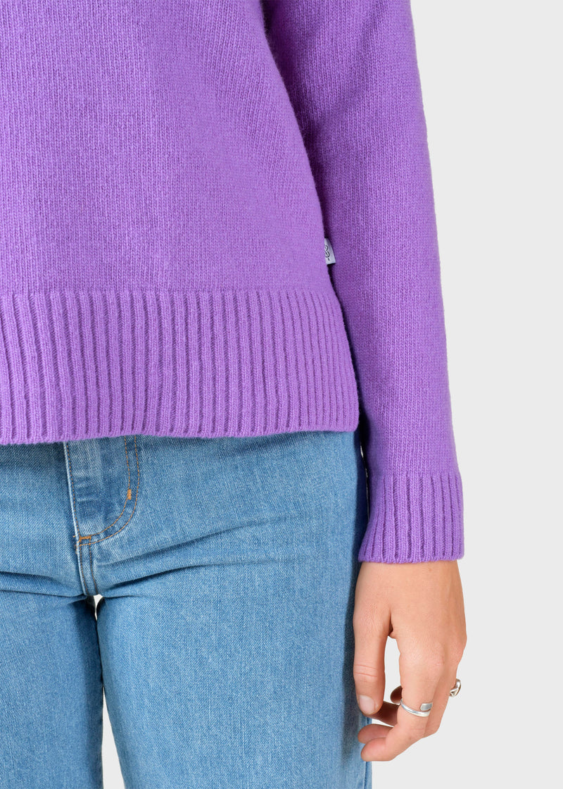 Klitmøller Collective ApS Nina knit Knitted sweaters Lilac