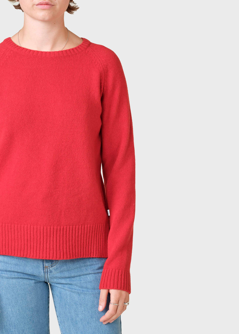 Klitmøller Collective ApS Nina knit Knitted sweaters Red